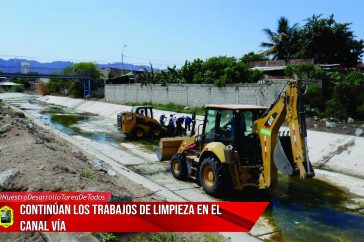 1 LIMPIEZA DE CANAL VIA