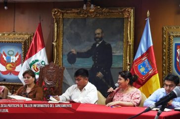 COFOPRI ALCALDESA EN PIURA